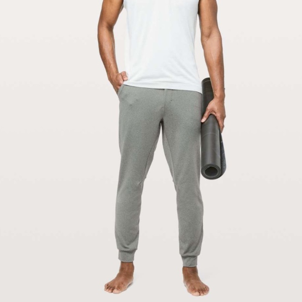 Lululemon Intent Jogger 30" In Heathered Grey Sage Track Pants Mens Size XL